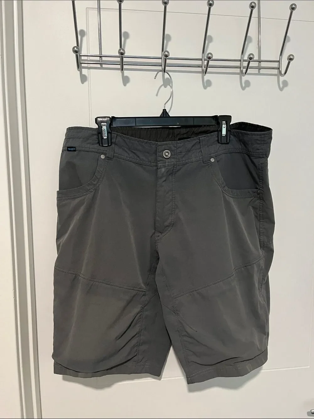 Kuhl Gray Pockets Casual Shorts Outdoor Gorpcore Hiking Camping Active
